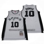 Canotte San Antonio Spurs Dennis Rodman NO 10 Mitchell & Ness 1983-84 bianco